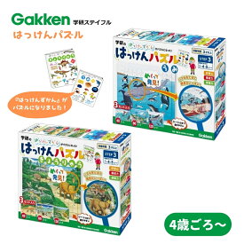 学研ステイフル はっけんパズル きょうりゅう うみ 4歳頃～ 48ピース 80ピース 120ピース 海の生き物 恐竜 4歳 パズル 子供 知育