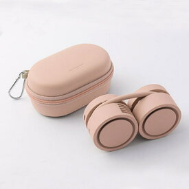 DANSOON Neck Band Fan Rolling DSN23087 扇風機 首かけ 軽量 羽なし 静音 折りたたみ 携帯用 子供 大人 熱中症対策 ヘッドホン型