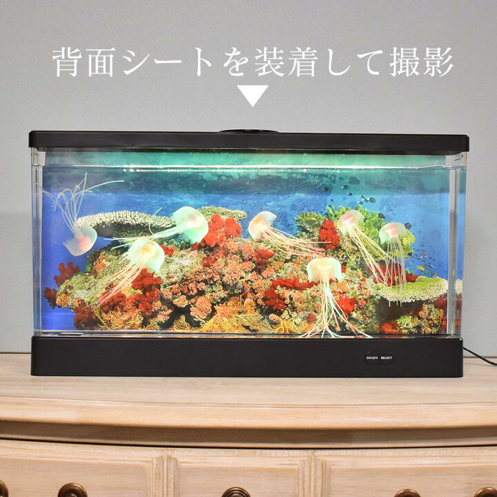 楽天市場 クーポン発行中 動画あり アクアリウム クラゲ ワイド 水族館 Aquarium くらげ 水母 海月 癒し ギフト 人気 おしゃれ インテリア クリスマス 父の日 飲食店 水槽 人工水槽 人工クラゲ 50 Offクーポン除外品 044 Studiolo