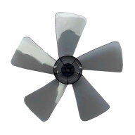 dingmi 紙箱で梱包 家庭用 扇風機 交換用 羽根 ブレード 汎用タイプ 12インチ 直径30cm 5枚羽根 グレー (…