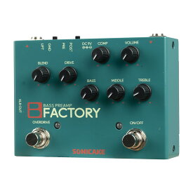SONICAKE Tone Group 10バンド EQ イコライザー ギター ベース エフェクトペダル