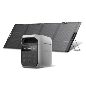 EcoFlow DELTA 3 Plus �V���[�Y 1024Wh �|�[�^�u���d�� �h�� �Ԓ���