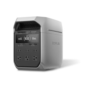 EcoFlow DELTA 3 Plus �V���[�Y 1024Wh �|�[�^�u���d�� �h�� �Ԓ���