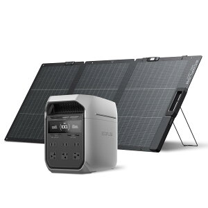 EcoFlow DELTA 3 Plus �V���[�Y 1024Wh �|�[�^�u���d�� �h�� �Ԓ���
