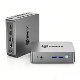 ミニPC パソコン NPU内蔵 DDR5 16GB 512GB SSD ゲーミング 3画面 8K対応 2.5GbE LAN WiFi6 BT5.2 高性能 小型パソコン Win11 Pro搭載 静音設計 オフィス 動画編集
