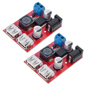 USB 電源モジュール 9V 12V 24V 36V から 5V へのコンバータモジュール 産業用 太陽光発電 車載用 降圧モジュール