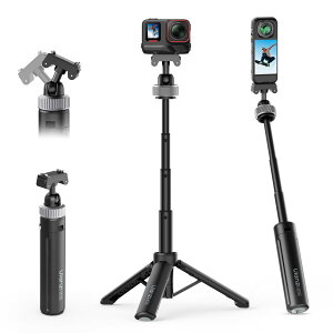 Ulanzi MT-95 ���B��_ �~�j�O�r Insta360 X5/X4 Air/Ace Pro 2/Ace Pro�Ή� ���z���N�C�b�N�����[�X 360�x��] 5�i�L�k 16.7�`41cm ���y��125g �����^�ѕ֗� �Z���J�_ ���O�r vlog�A�N�Z�T���[ ���s �A�E�g�h