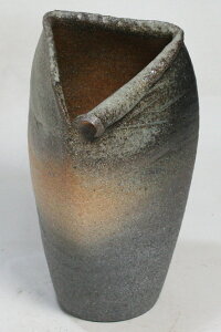 12号 窯変コンガ 花入 信楽焼 陶器 花器 花瓶 彩り屋