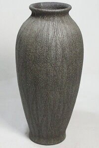 17号 流線スレンダー 花入 信楽焼 陶器 花器 花瓶 彩り屋