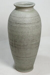 17号 古窯 櫛目スレンダー 花入 信楽焼 陶器 花器 花瓶 彩り屋