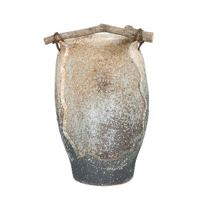 白窯変手桶 花器 信楽焼 陶器 花器 花瓶 彩り屋