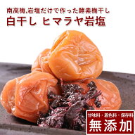 南高梅 梅干し 白干し 100g 300g 500g 1kg ヒマラヤ岩塩使用紀州南高梅 梅干 うめぼし 梅ぼし 白干 塩の…