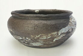 【10%OFF】睡蓮鉢 メダカ鉢 信楽焼 刷毛目 水鉢 雲海 金魚鉢 ビオトープづくりに 水連鉢 すいれん鉢 めだか鉢 彩り屋【楽天スーパーセール】