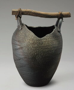 傘立て 陶器 信楽焼 壺型流木 傘立 開店祝い 新築祝い 引越し祝い 贈り物 ギフト プレゼント 玄関収納 玄関先 彩り屋