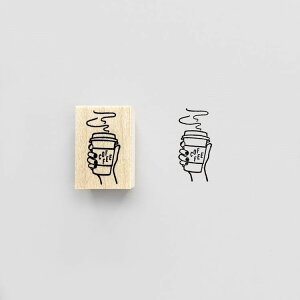 【KNOOPWORKS/クノープワークス】 COFFEE スタンプ コーヒー ジュース 飲料 飲み物 Stamp はんこ ハンコ ラッピング コラージュ 手紙 便箋 封筒 カード 紙 タグ 日記 手帳 ノート ワンポイント スケ