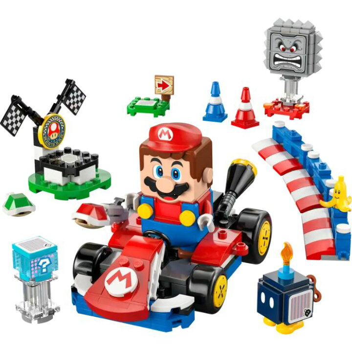 楽天市場】〔☆〕 LEGO レゴ スーパーマリオ マリオカートTM- レゴ 