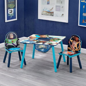 M ybsOΏۊOzDelta Disney gCXg[[4 [te[u`FA 3_Zbg TT87372TY Table & Chair Set with Storage f^ fBYj[  킢 wKe[u [ ׋ q