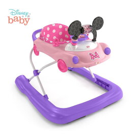 ウォーカー 歩行器 ミニーマウス ディズニー 歩行器 歩行練習 歩行補助 ベビーウォーカー 高さ調整 赤ちゃん 6ヶ月 ブライトスターツ Bright Starts キッズツー Kids2 ミニーマウス 3-in-1 カーウォーカー 16662