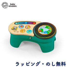 リトルDJ 木のおもちゃ 知育玩具 楽器 音のなるおもちゃ ヒップホップ ターンテーブル リズム 音感 音あそび 赤ちゃん 6ヶ月 出産祝い 誕生日 クリスマス ベビーアインシュタイン Baby Einstein キッズツー Kids2 DJディスカバリー・マジックタッチ・ターンテーブル 16846 F4
