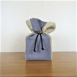 骨袋 骨壺カバー ペット モダン スエード調 ブルーグレーツートン 3.0寸用 M 骨壺用 納骨 分骨 収骨 散骨 ペット 遺骨入 骨入 骨壷袋 分骨袋 骨壷 骨カメ ミニ骨壺 手元供養 モダン仏具 おしゃ