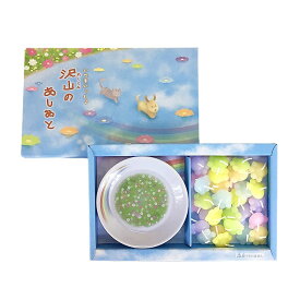 ローソク 贈答用 ミニ ギフト 御供 お供え ペット供養 《メール便送料無料》【丸叶むらた】沢山のあしあと お皿付き ろうそくセット 肉球ろうそく ペット用 仏具 お悔やみ 贈り物 お供え物 可愛い カジュアル 贈答 贈答品 喪中お見舞い メッセージカード 名前入れ