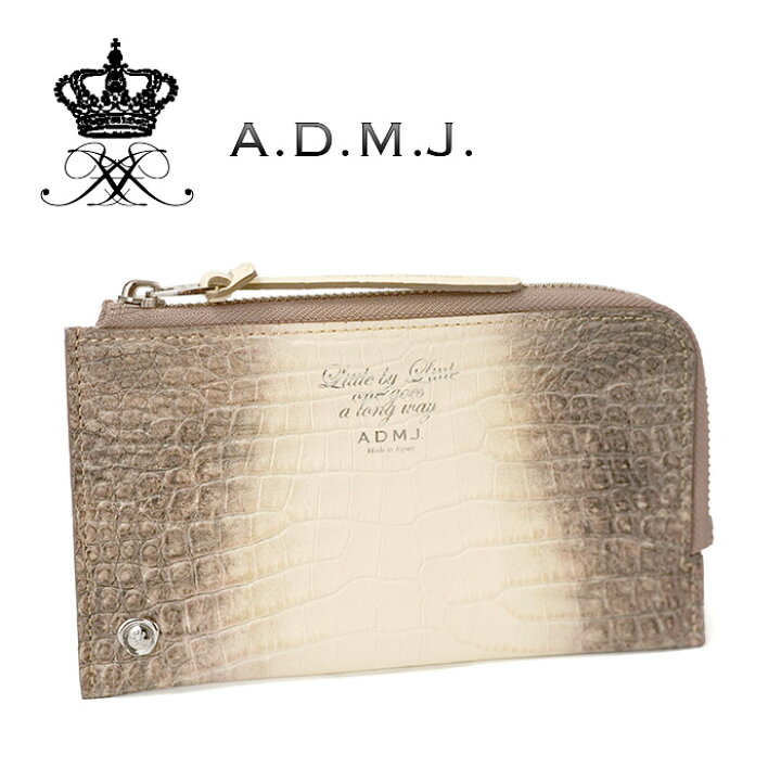 楽天市場】【プレケア特典】【1年保証】 Wクーポン付き ADMJ 財布  