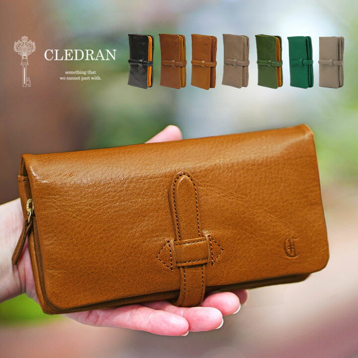 クレドラン] スー スリム L字 長財布/SOU LONG SLIM WALLET (CL3475) 正規品 レディース 本革 牛 クレドラン  CLEDRAN クレドラン 財布 長財布 レディース ブランド ロングウォレット 本革 日本製 大容量 レザー 使いやすい CLEDRAN アドレ  S6219 （ブラック ... [クレドラン] スー スリム L字 長財布/SOU LONG SLIM WALLET (CL3475) 正規品 レディース 本革 牛