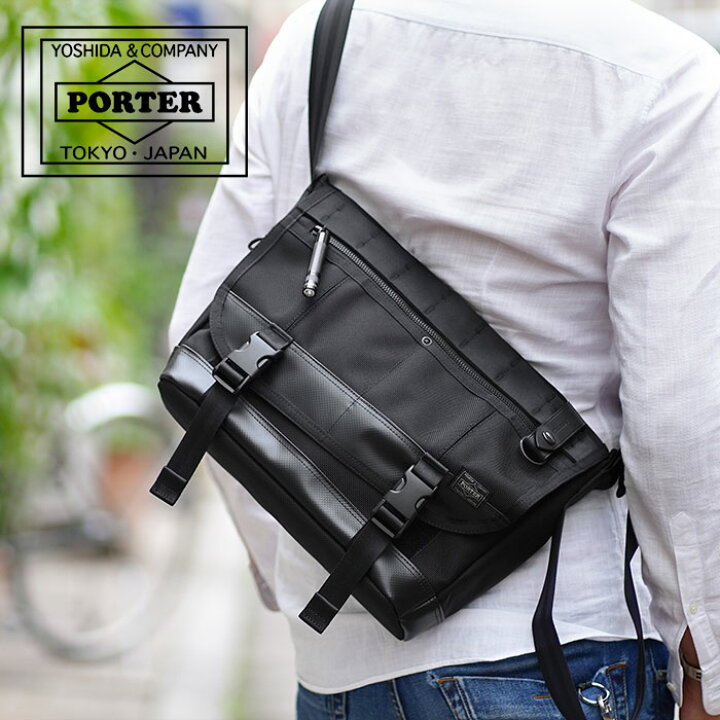 極美品 PORTER ポーター ショルダーバッグ メッセンジャーバッグ  
