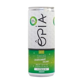 OPIA シャルドネ スパークリングオーガニックノンアルコール(ワインテイスト飲料)缶 250ml パシフィック洋行