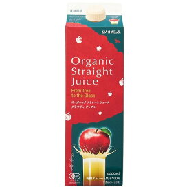 OGストレートジュース・クラウディアップル 1L むそう