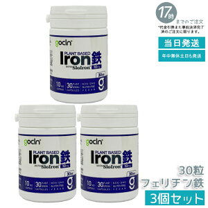 �y3�Z�b�g�zGoCLN �S�[�N���[�� �t�F���`���S �T�v�� 10mg 30�� ��30���� �����x�S�� SloIron ���Y�� �A�����J�v�Z�� �������� �������K�i ��������