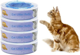 取替えカートリッジ リターロッカーIIに適合する 4個セット ペットのトイレ用品 猫 犬
