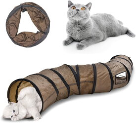 猫 トンネル おもちゃ キャット ウサギ おもちゃ 大型 頑丈 一人遊び 運動不足解消 キャットトイ ペット玩具 S型 猫遊び ペット用品