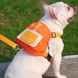リード 犬用 バッグ 外出 おやつケース 引っ張り防止 調整可能 ゴミ袋入れ 防撥水 小型犬用 ペット用品
