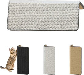 【送料無料】猫 スクラッチャー 壁に貼れる 爪研ぎ 家具保護 猫爪どきボード段ボール つめとぎダンボール コーナータイプ 爪とぎ取り付け簡単 ペット用 (粘着タイプ)