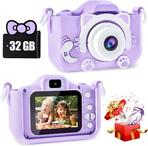 qpJ 32GB[J[ht 2.0C`IPS  B 1080P LbY  J HD 3ނ̃Q[ USB[d fW^J J gCJ q̓ av[g 