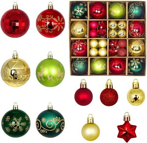 NX}X {[ 44 ؃Zbg ԂƗ΂Ƌ I[ig NX}Xc[ 㑕 ~͏ ܕi wZs  hA  傫 3-6cm  LL