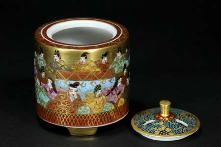 楽天市場】九谷焼 香炉 三十六歌仙 3.5号香炉 香器 仏具 陶器 美術保存 