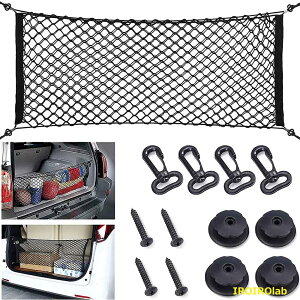 �y�S�i2�_��5%OFF�z�J�[�S�l�b�g �g�����N�l�b�g ���Q�b�W�l�b�g 90cm×40cm 2�w���o�[�l�b�g 4�t�b�N�t�� �ו���h�~ ���[�X�y�[�X�g�� ���[�܂��t�� �ו��Œ� �ԍڎ��[ �����h�~ ���s �A�E�g�h