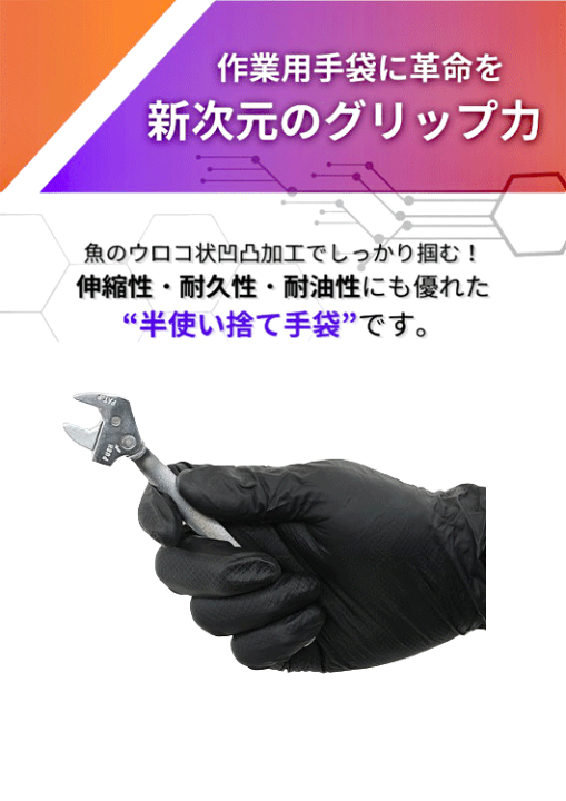 楽天市場】GRIPPAZグローブ 【ロング厚手タイプ】 308BK 【M
