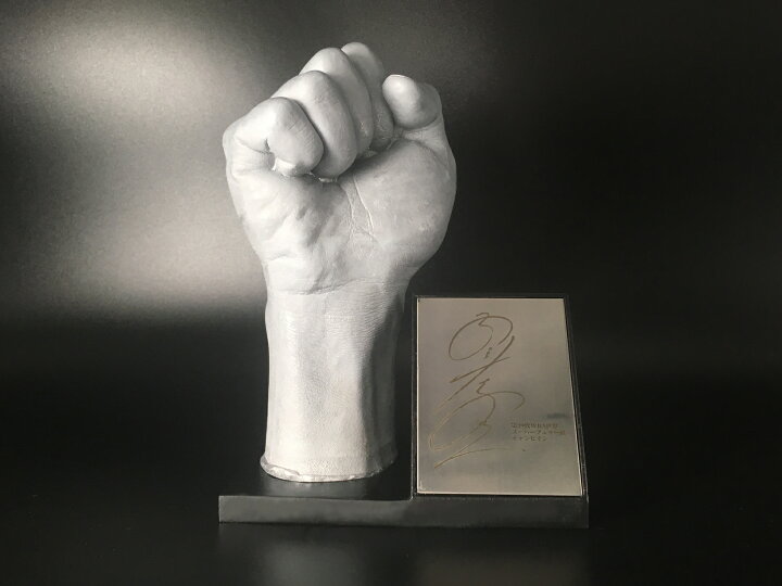 楽天市場 ボクシング 内山高志 手型 リアル オブジェ 置物 インテリア かっこいい ボクシンググッズ 樹脂 Castem