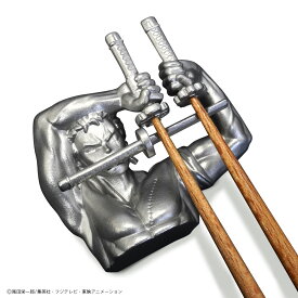 ワンピース ゾロ グッズ 刀 ロロノア・ゾロ 箸置き キャラクター おもしろ プレゼント ギフト ステンレス 金属 アニメ 虎狩り 三刀流