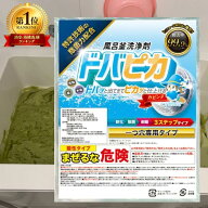 風呂釜洗浄剤 ドバピカ 1回分／一つ穴用 ガス給湯器 エコキュート 対応／追い焚き配管 雑菌 悪臭 除去 除…