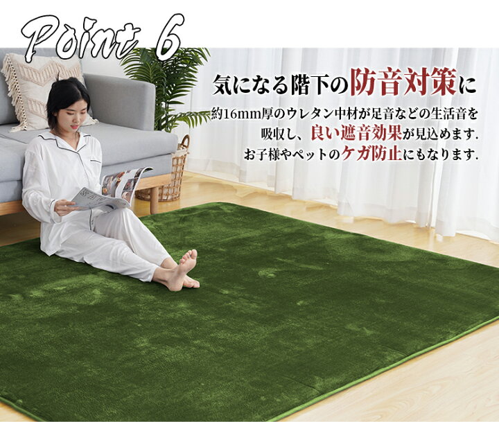 楽天市場】【品質安心保証】ラグ 撥水効果 20mm 極厚 130×190 1.5畳 