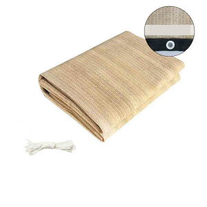 【オープン記念!5%OFFクーポン・11/1まで】遮光ネット 日除けシェード 3*3m ベランダ 目隠し ガーデンシェード 風通し 防護網 オーニング 日差し除け 家庭用 農業 取り付け簡単 UVカット 遮光