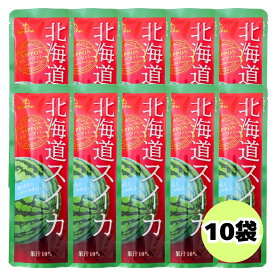 ゴールドパック 北海道スイカ 80g 10袋 セット パウチ シャーベット可