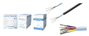 �x�m�d���H�� GH-FTPC-C5E 0.5mm×4P CAT5e�Ή�LAN�p�c�C�X�g�y�A�P�[�u��