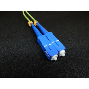AC-UNION HKB-SCLC5-10L 片端SC/LCコネクタ付GI(50/125)2芯メガネコード 10m 光パッチコード 光コード 光2Cコード 光ファイバーケーブル 光ケーブル