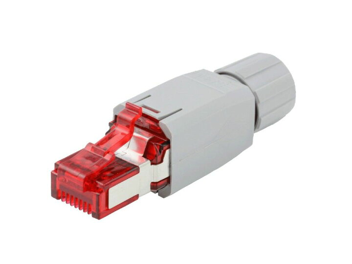 楽天市場】日本製線 Cat6A用 現場成端用Cat6Aモジュラープラグ RMFM45 
