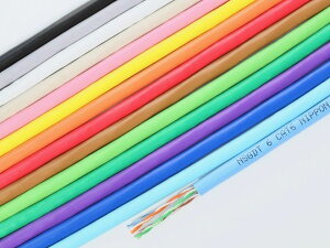 ���{���� CAT6 U/UTP EM 4P EM-NSGDT6-PC-B SB 200m ���F�I���\ CAT6 LAN�P�[�u��